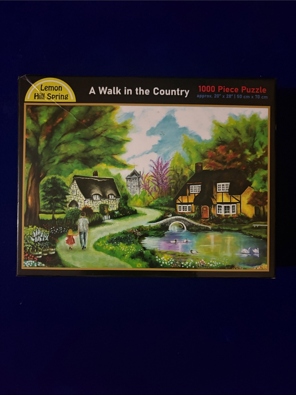 A Walk in the Country 1000-Piece Puzzle - Multicolor